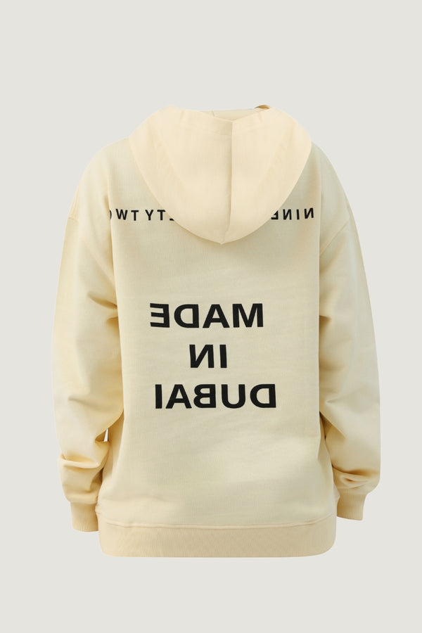 Made in Dubai Oversized Hoodie in Organic Cotton