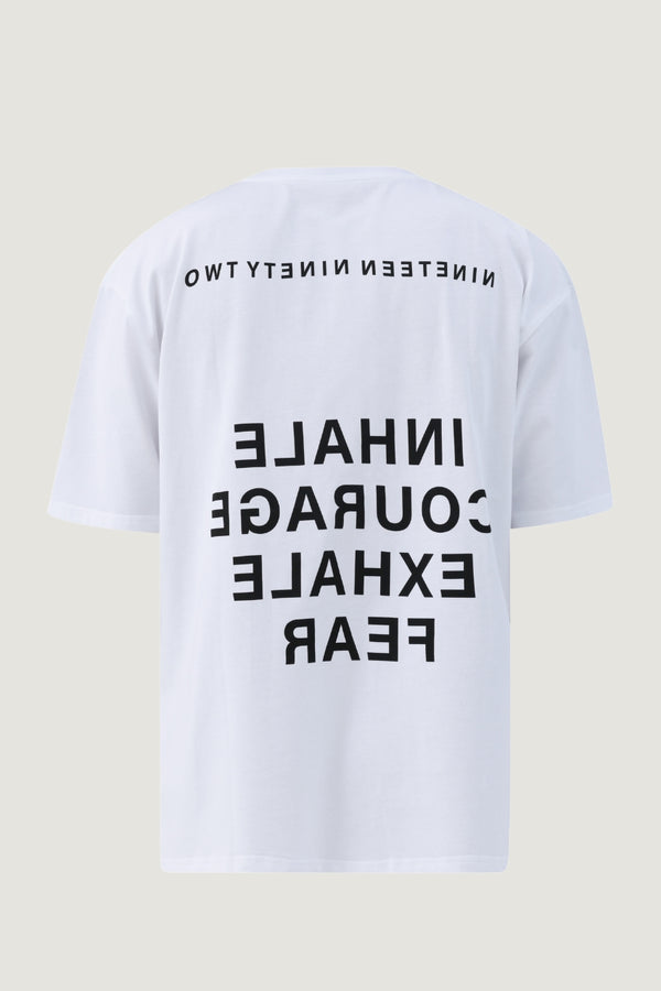 Try Harder Oversized T-shirt in Organic Cotton