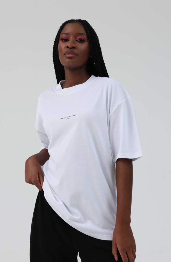 Inhale Oversized T-shirt in  Organic Cotton